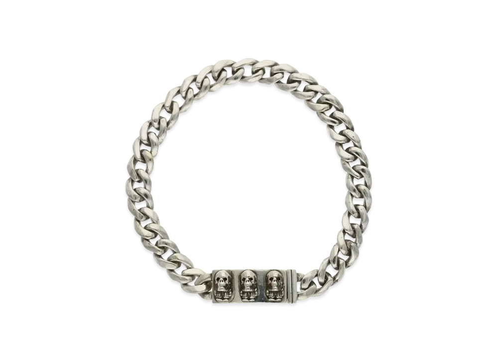 Chrome Hearts Mini ID Foti Bracelet "Silver"