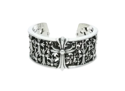 Chrome Hearts Cemetery Cuff Bangle "Silver"
