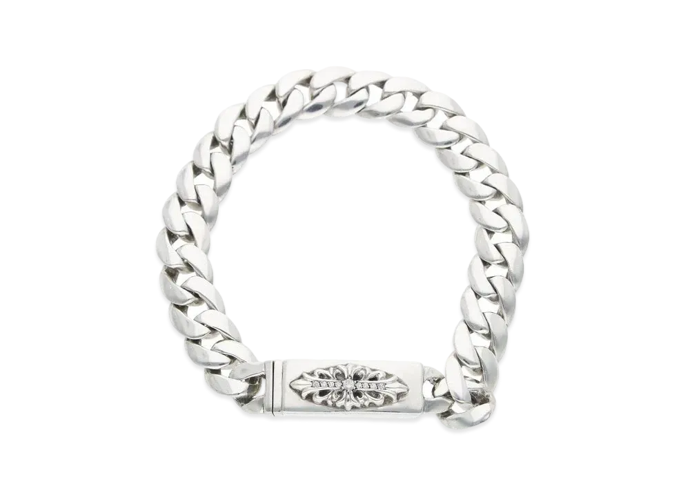 クロムハーツ ベイビーIDフローラルクロス パヴェダイヤモンド