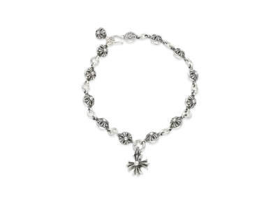 Chrome Hearts Cross Ball Cut Out CH Plus Bracelet "Silver"