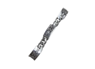 Chrome Hearts Dagger ID Classic Link Watch Bracelet "Silver"