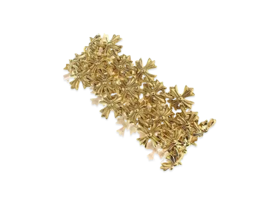 Chrome Hearts 22K Chain Mail Bracelet "Yellow Gold"