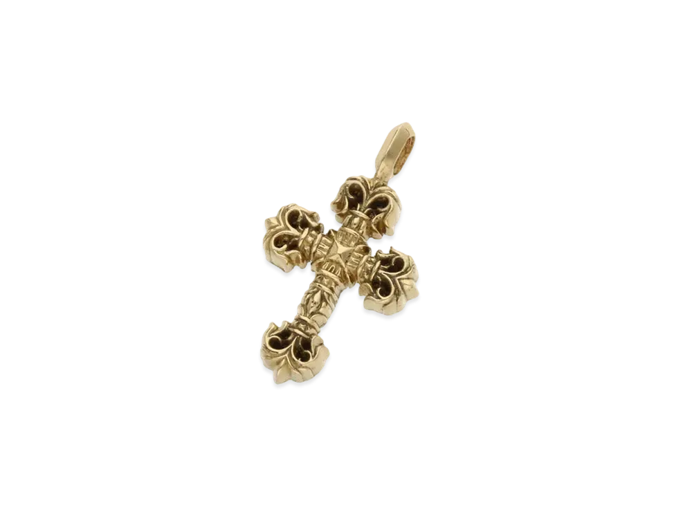 Chrome Hearts 22K Tiny Filigrey Charm "Yellow Gold"