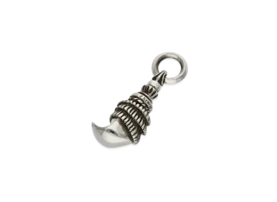 Chrome HeartsCrow Pendant Necklace Top "Silver"