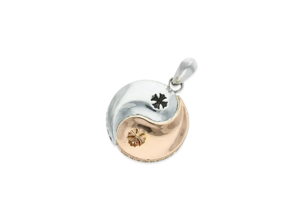 Chrome Hearts Large Yin Yang Pendant "Silver/Yellow Gold"