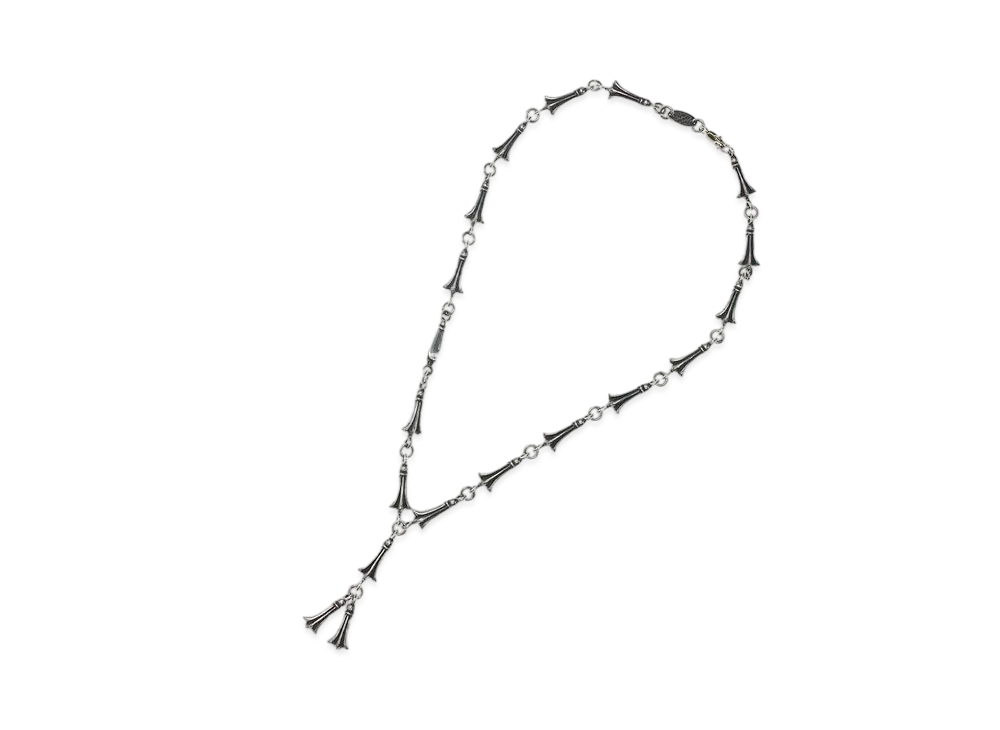 Chrome Hearts Mini Cross Necklace "Silver"