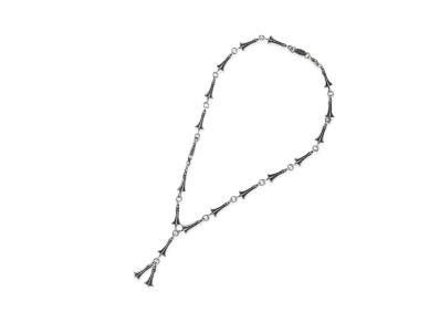 Chrome Hearts Mini Cross Necklace "Silver"