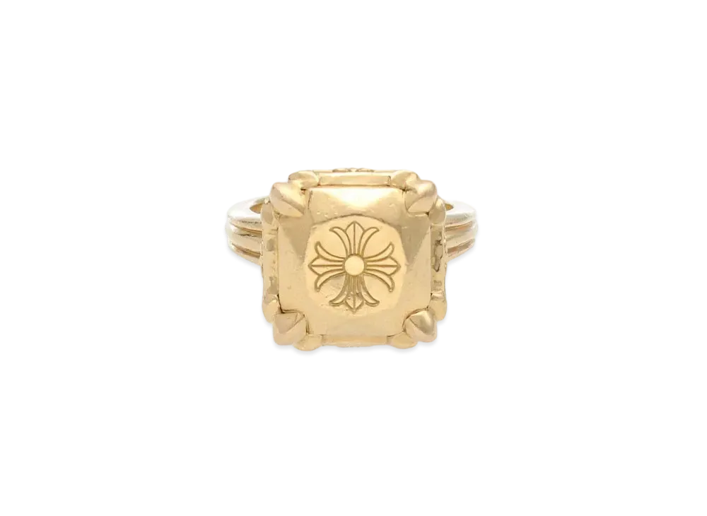 Chrome Hearts 22K Cocktail Wrap Butterfly Ring "Yellow Gold"