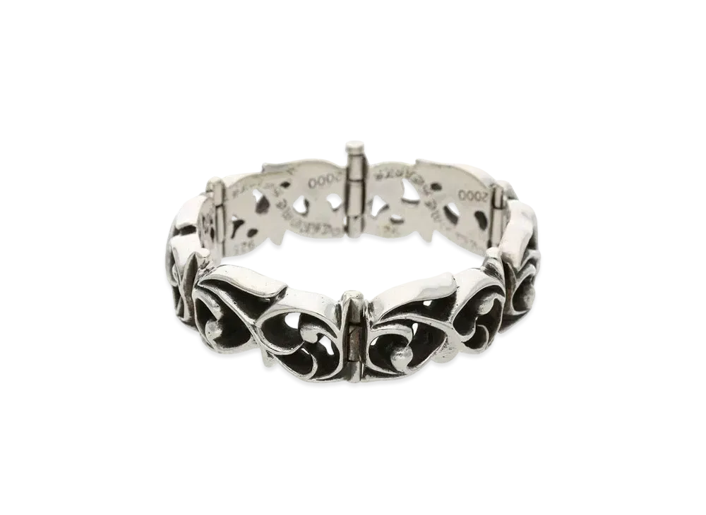 Chrome Hearts Etrnity Vine Band Link Bracelet "Silver"