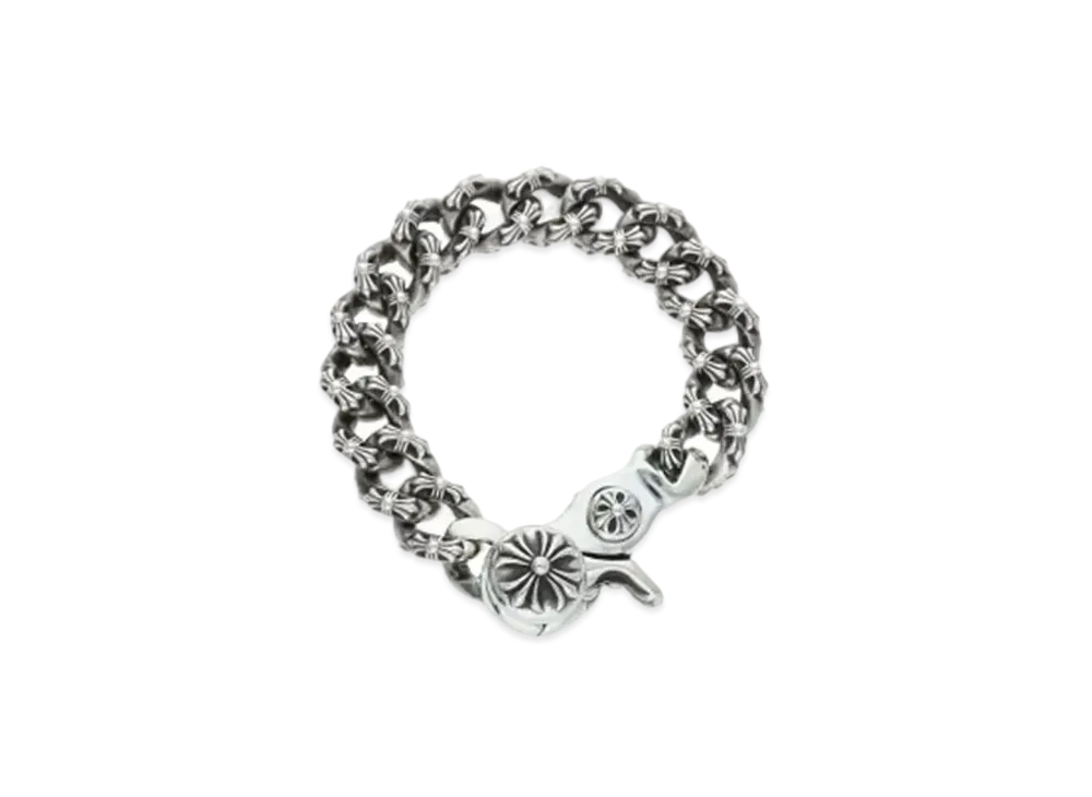 Chrome Hearts Extra Fancy Chain Clip Bracelet "Silver"