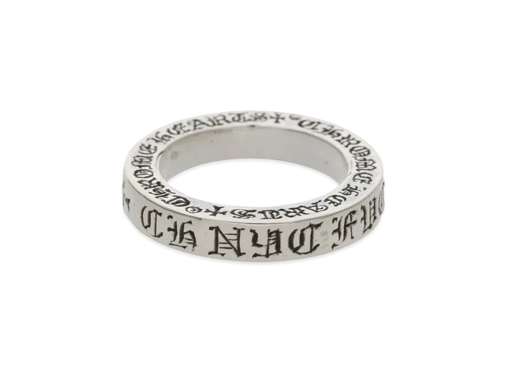 クロムハーツ スペーサー リング ファックユー 3mm NYC限定 "シルバー"