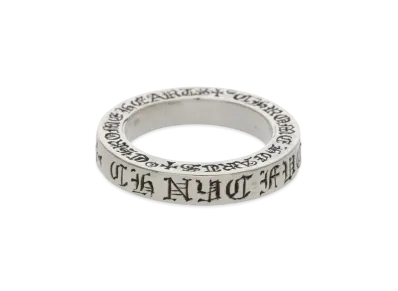 Chrome Hearts Spacer Ring Fuck You 3mm NYC Exclusive "Silver"