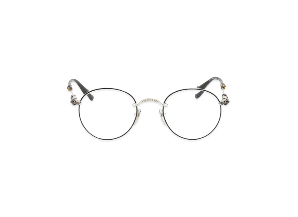 Chrome Hearts BUBBA-A Glass Metal "Silver/Black"