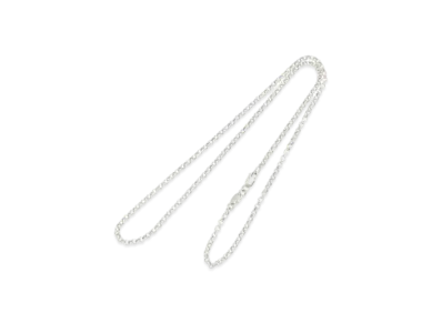 Chrome Hearts Roll Chain Necklace "Silver"