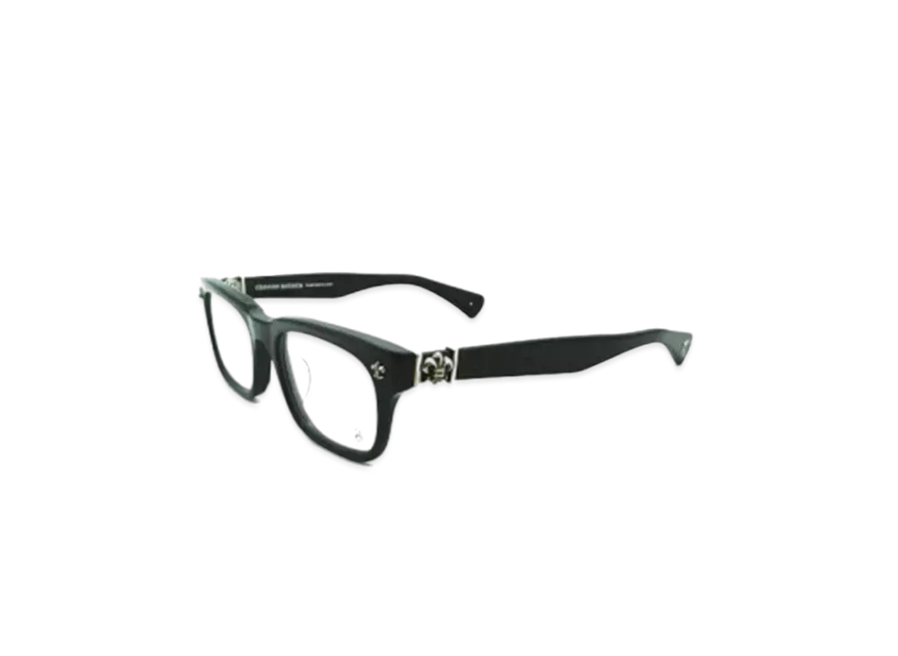 Chrome Hearts Asia Fit Eyeglass Frames "Black/Silver"
