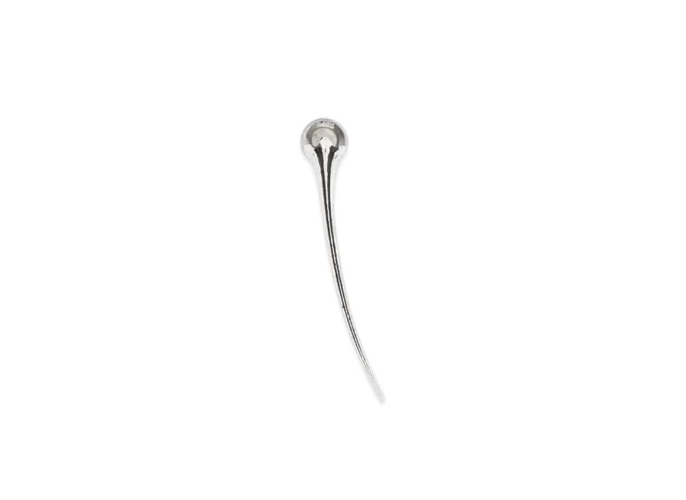 Chrome Hearts Long Crosstail Earring Left Side "Silver"