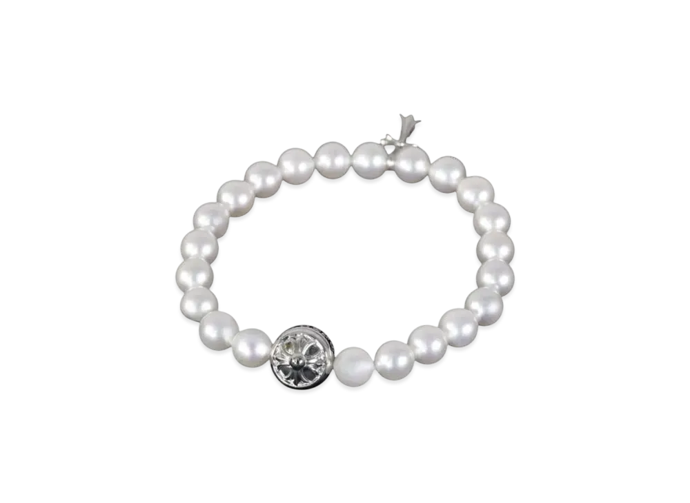 Chrome Hearts x Mikimoto Pearl Bracelet