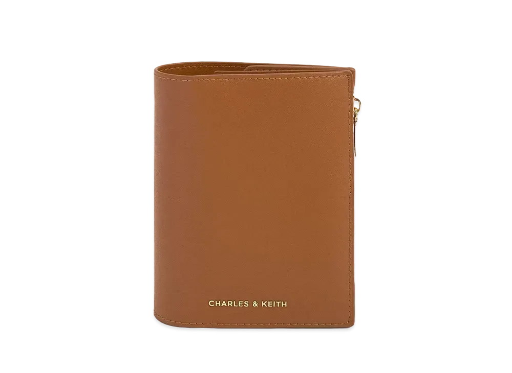 CHARLES & KEITH Noel Passport Holder "Brown"