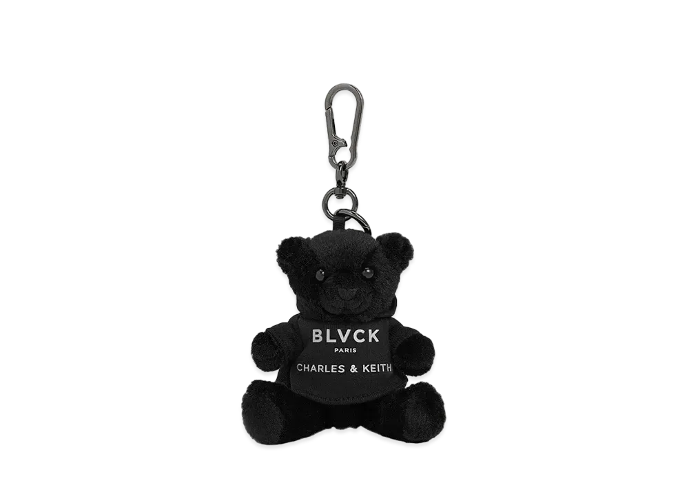 CHARLES & KEITH x BLVCK PARIS Teddy Bear Charm "Black"