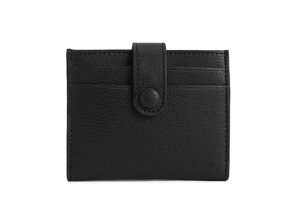 CHARLES & KEITH Snap Button Card Holder "Noir"