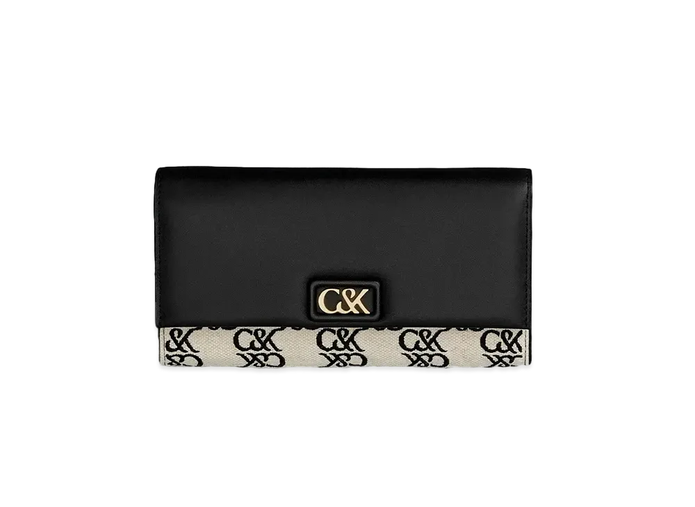 CHARLES & KEITH Initial Leather And Canvas Chain Strap "Multi"