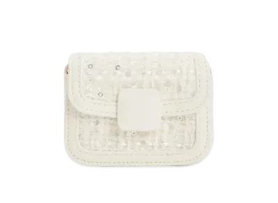 CHARLES & KEITH Koa Microcore Crossbody Bag "Cream"