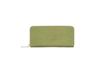 CHARLES & KEITH Zip Around Long Wallet "Olive"