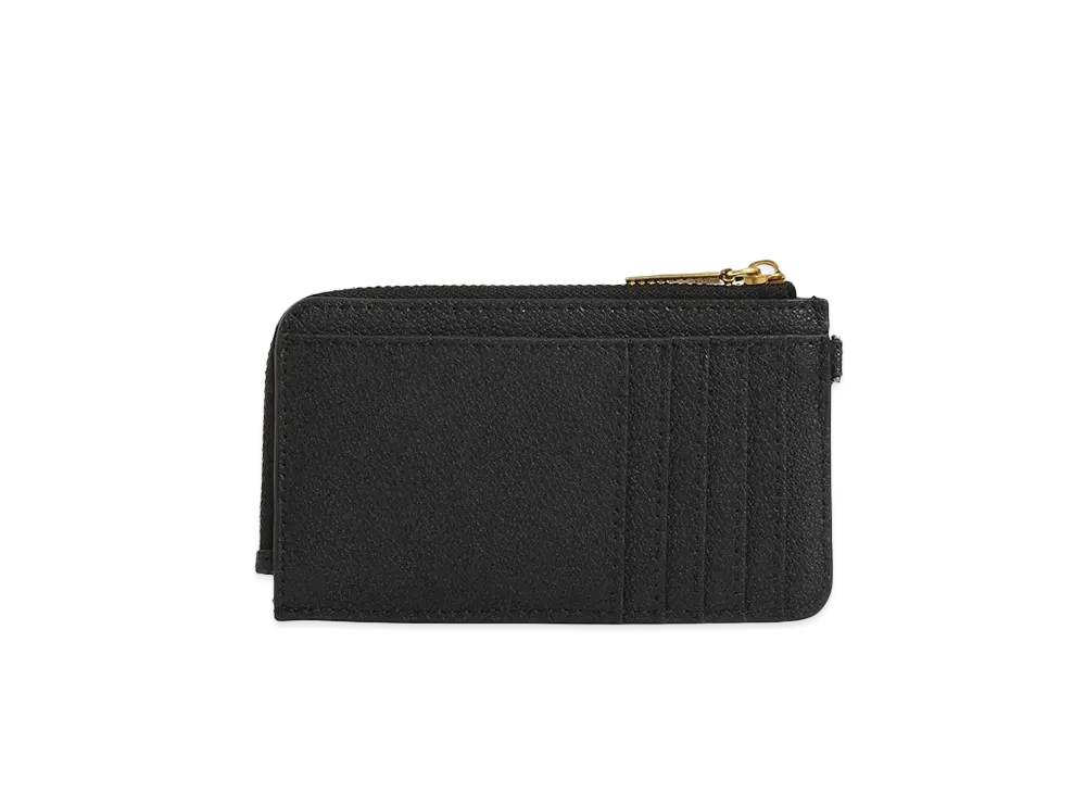 CHARLES & KEITH Multi Slot Zip Around Card Holder "Black"
