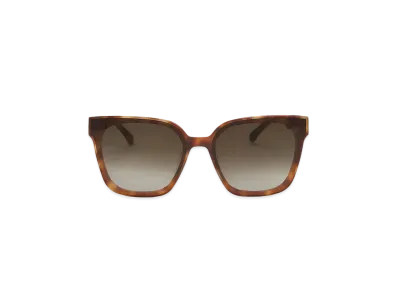 CHARLES & KEITH Square Chic-Frame Sunglasses "T.Shell"