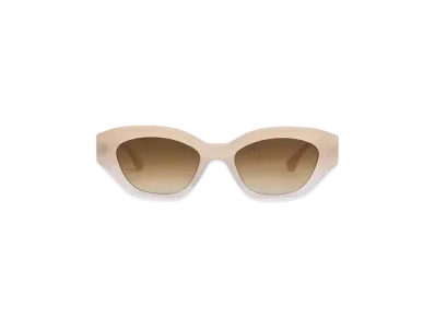 CHARLES & KEITH Recycled Acetate Sculptural Cat-Eye Sunglasses "Multi"