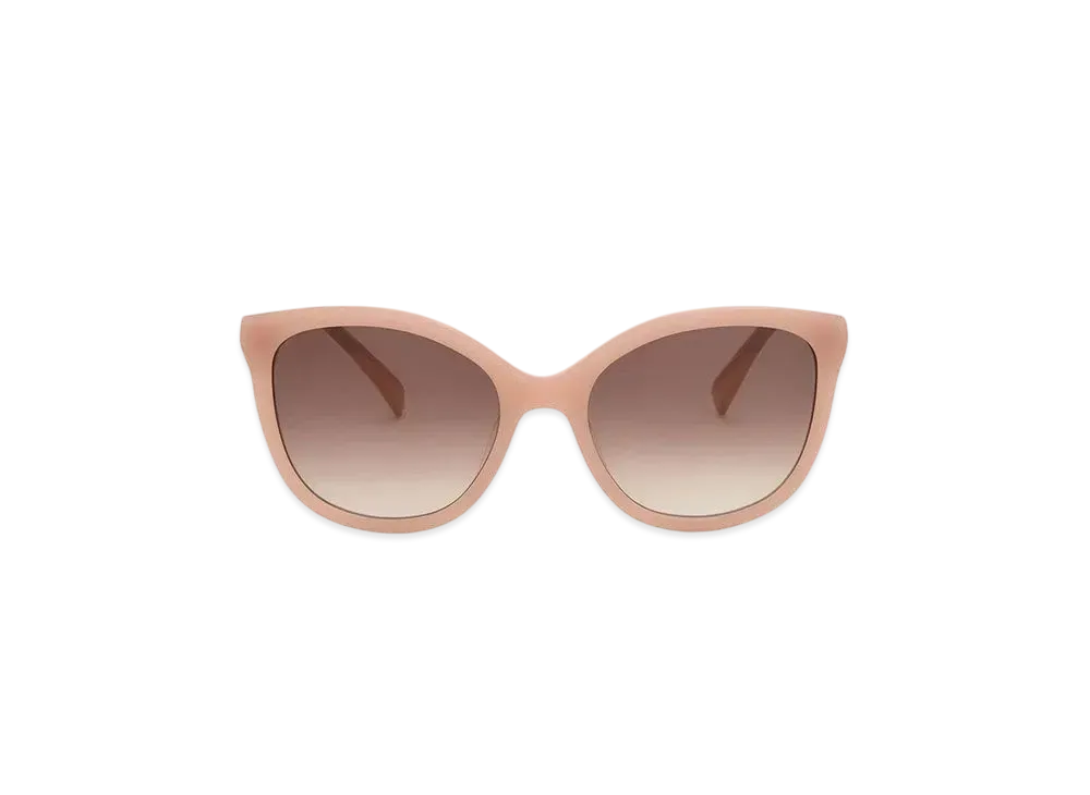 CHARLES & KEITH Recycled Acetate Oval Sunglasses "Pink"