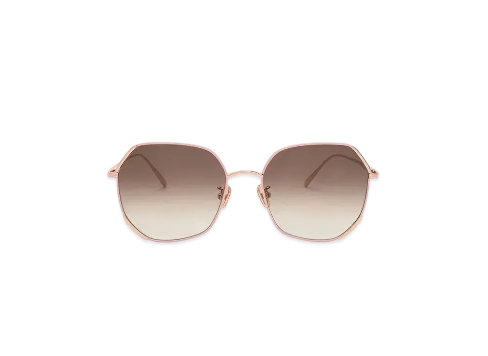 CHARLES & KEITH Geometric Wireframe Butterfly Sunglasses "Pink"