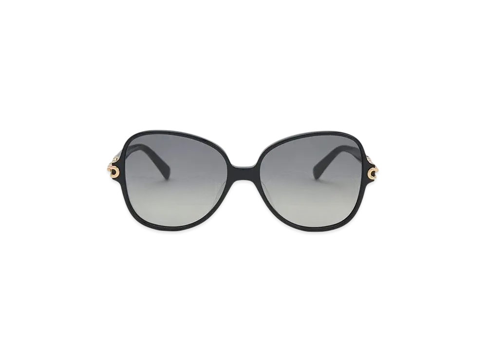 CHARLES & KEITH Chain-Link Oversized Butterfly Sunglasses "Black"