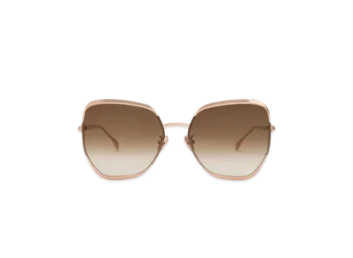 CHARLES & KEITH Blade Temple Butterfly Sunglasses "RoseGold"