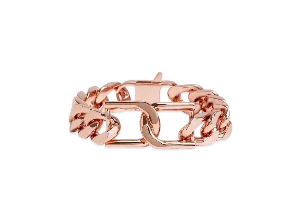 CHARLES & KEITH Gavine Chain-Link Bracelet "RoseGold"