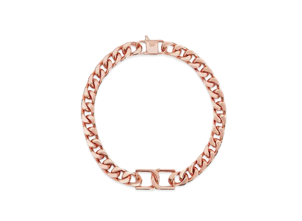 CHARLES & KEITH Gavine Chain-Link Choker Necklace "RoseGold"