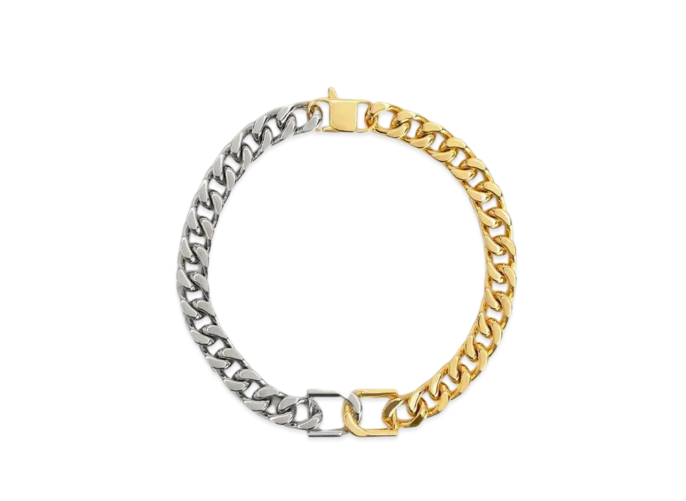 CHARLES & KEITH Gavine Chain-Link Choker Necklace "Multi"