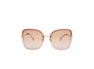 CHARLES & KEITH Nylon Wire Frame Butterfly Sunglasses "Brown"