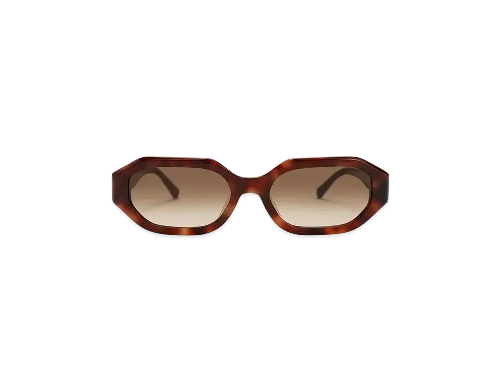 CHARLES & KEITH Gavine Recycled Acetate Oval Sunglasses "T.Shell"