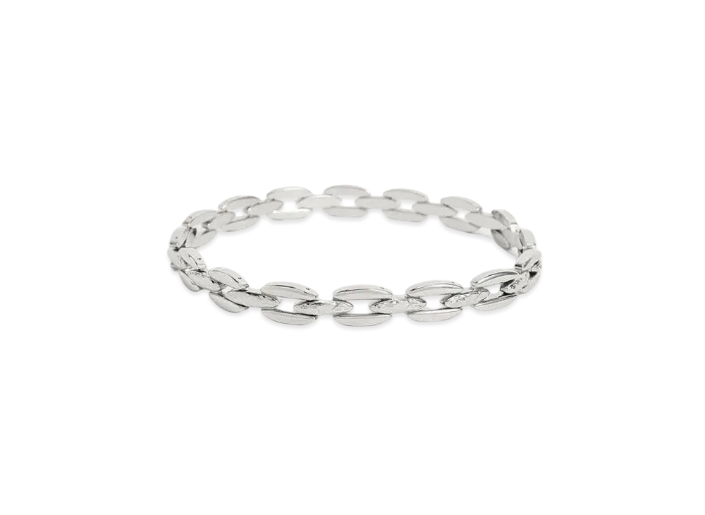 CHARLES & KEITH Chain Link Choker Necklace "Silver"