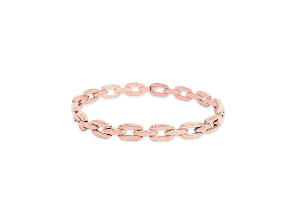 CHARLES & KEITH Chain Link Choker Necklace "RoseGold"
