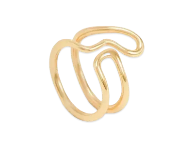 CHARLES & KEITH Sculpture Ring "Gold"
