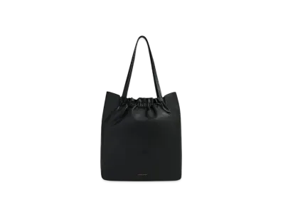 CHARLES & KEITH Brigitte Ruched Tote Bag "Noir"