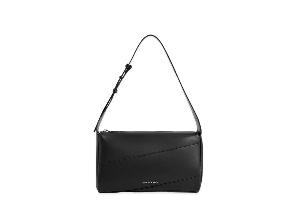 CHARLES & KEITH Torin Slouchy Shoulder Bag "Noir"