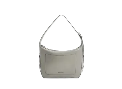 CHARLES & KEITH Zyria Elongated Hobo Bag "Grey"