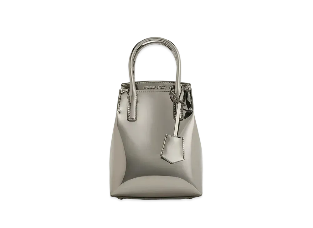 CHARLES & KEITH Rene Elongated Tote Bag "Pewter"