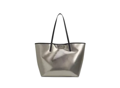 CHARLES & KEITH Sianna Reversible Tote Bag "Pewter"
