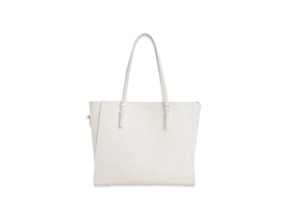 CHARLES & KEITH Classic Double Handle Tote Bag "White"