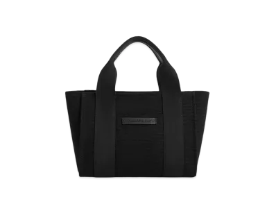 CHARLES & KEITH Kei Striped Tote Bag "Noir"