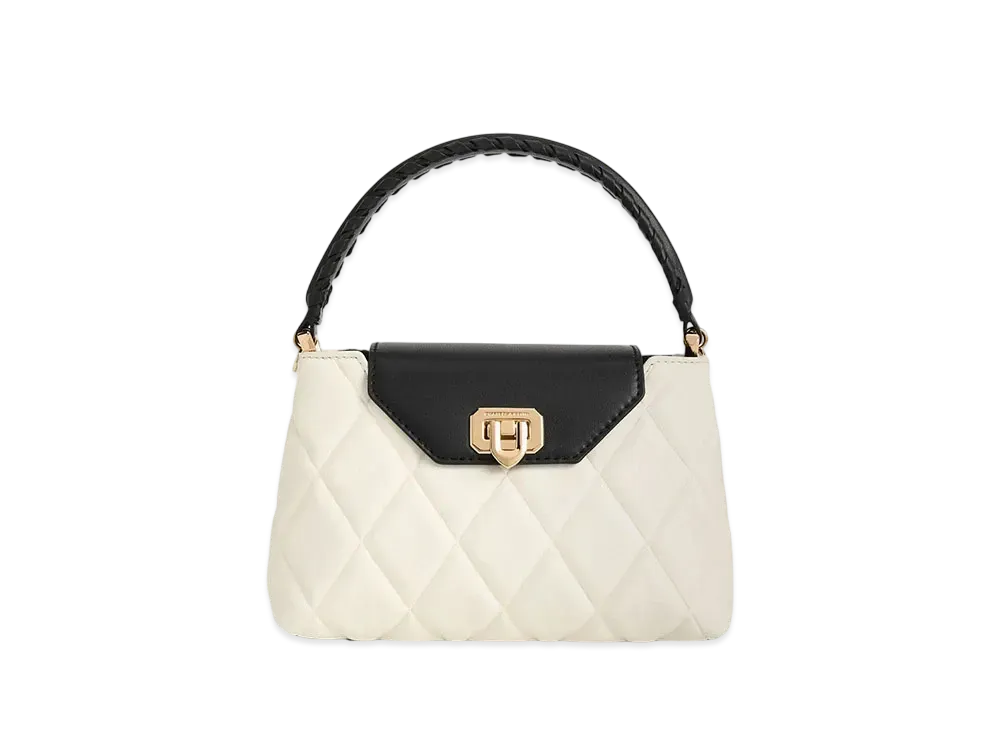 CHARLES & KEITH Arwen Blade Strap Top Handle Bag "Multi"
